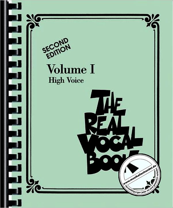 Titelbild für HL 240230 - THE REAL VOCAL BOOK 1