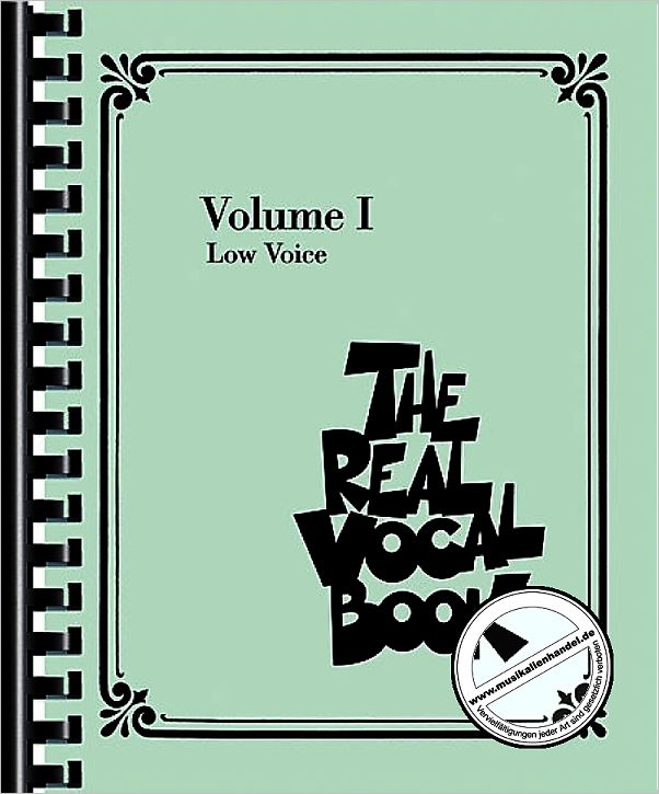 Titelbild für HL 240307 - THE REAL VOCAL BOOK 1