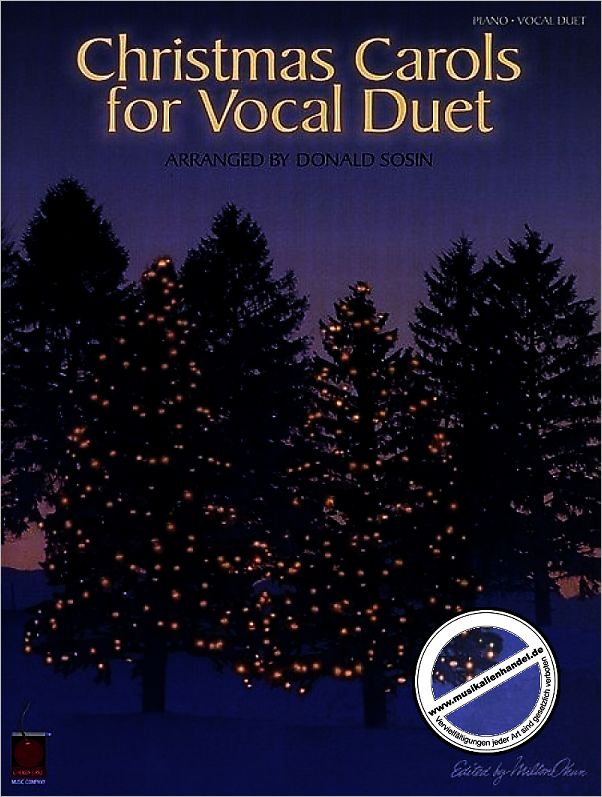 Titelbild für HL 2500599 - CHRISTMAS CAROLS FOR VOCAL DUET
