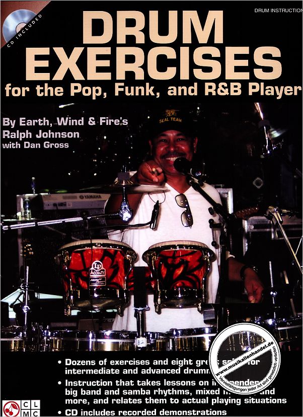 Titelbild für HL 2500827 - DRUM EXERCISES FOR THE POP FUNK AND R + PLAYER