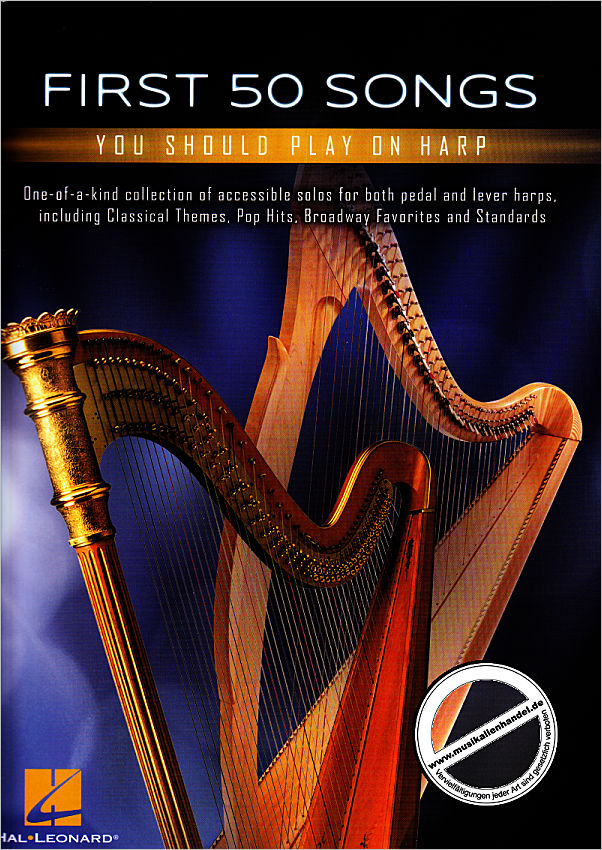 Titelbild für HL 252721 - First 50 songs you should play on harp
