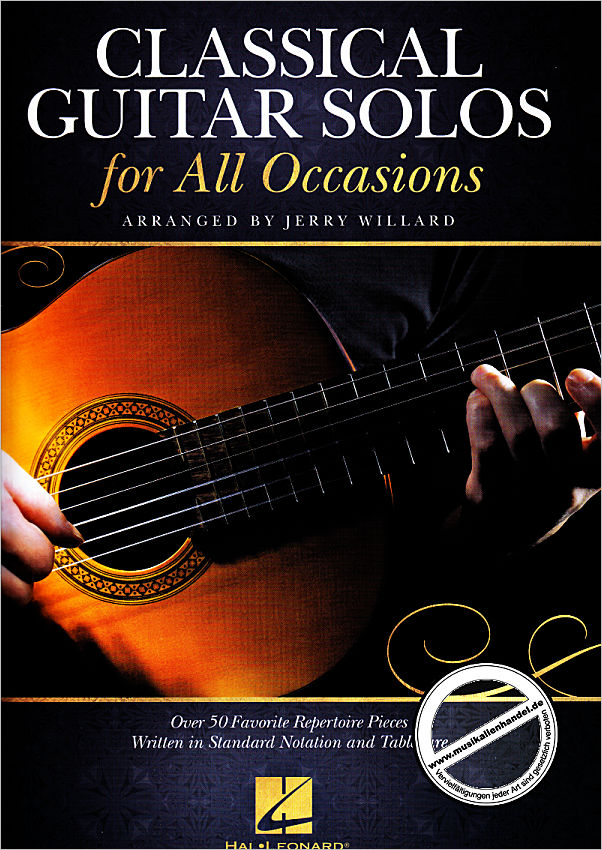 Titelbild für HL 282320 - Classical guitar solos for all occassions