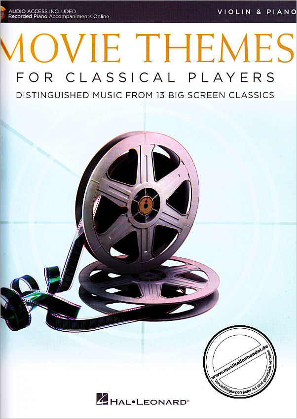 Titelbild für hl 284606 - Movie themes  for classical players