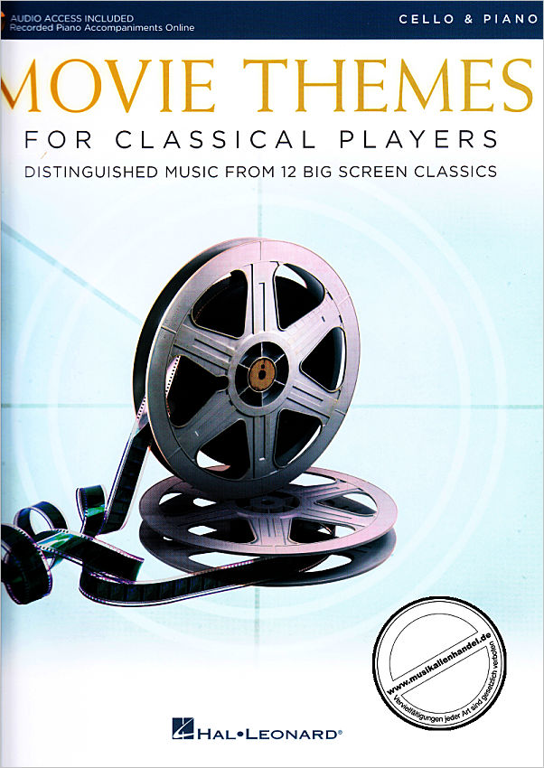 Titelbild für HL 284607 - Movie themes  for classical players
