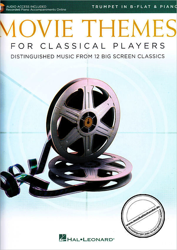 Titelbild für HL 284610 - Movie themes  for classical players
