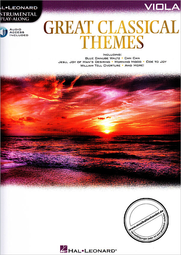 Titelbild für HL 292737 - Great classical themes