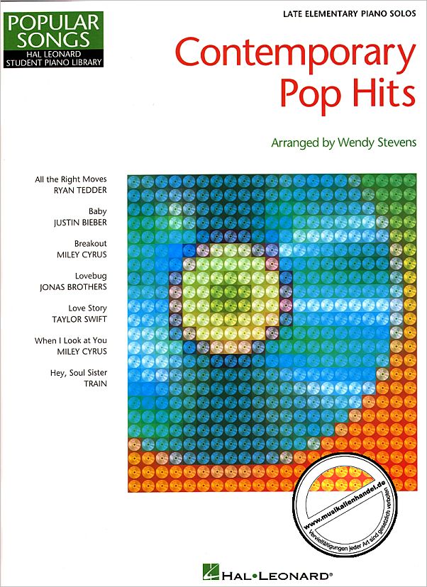 Titelbild für HL 296836 - CONTEMPORARY POP HITS