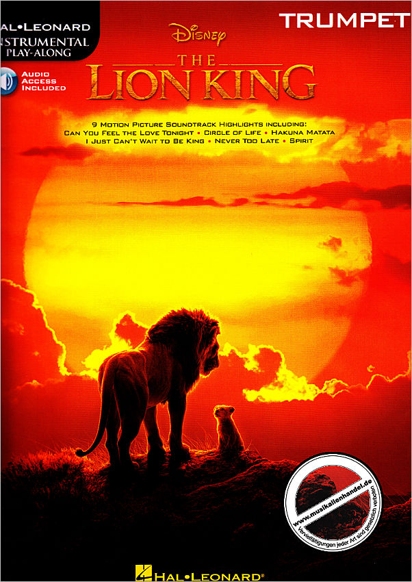Titelbild für HL 303497 - The lion king