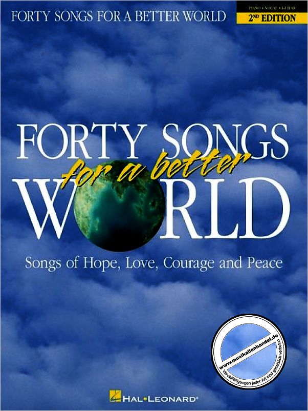 Titelbild für HL 310096 - 40 SONGS FOR A BETTER WORLD