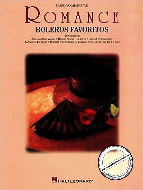 Titelbild für HL 310383 - ROMANCE BOLEROS FAVORITOS
