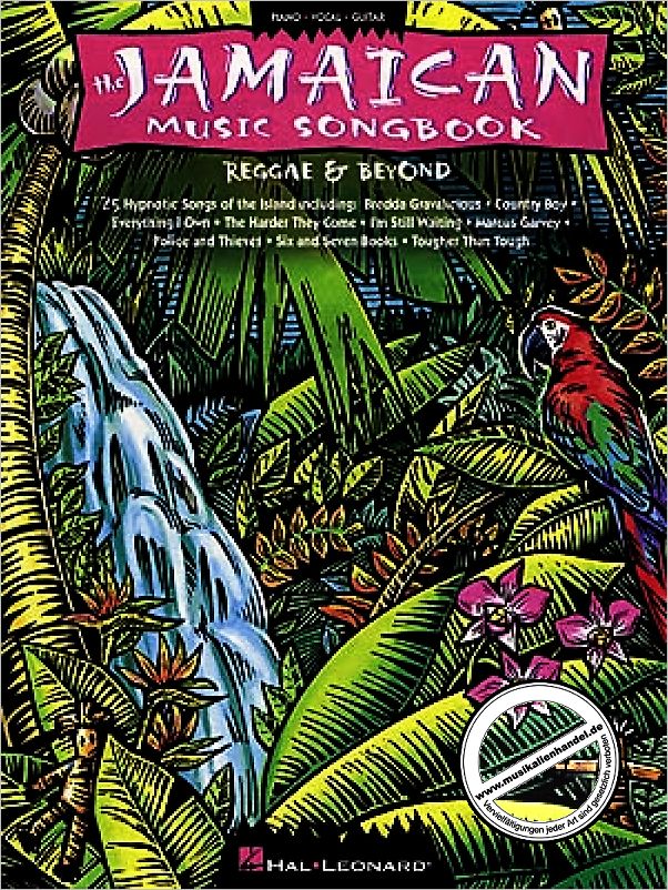 Titelbild für HL 310389 - JAMAICAN MUSIC SONGBOOK