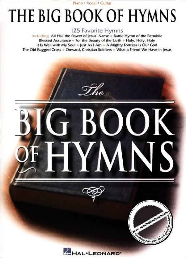 Titelbild für HL 310510 - BIG BOOK OF HYMNS