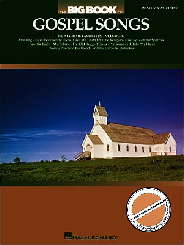 Titelbild für HL 310604 - BIG BOOK OF GOSPEL SONGS