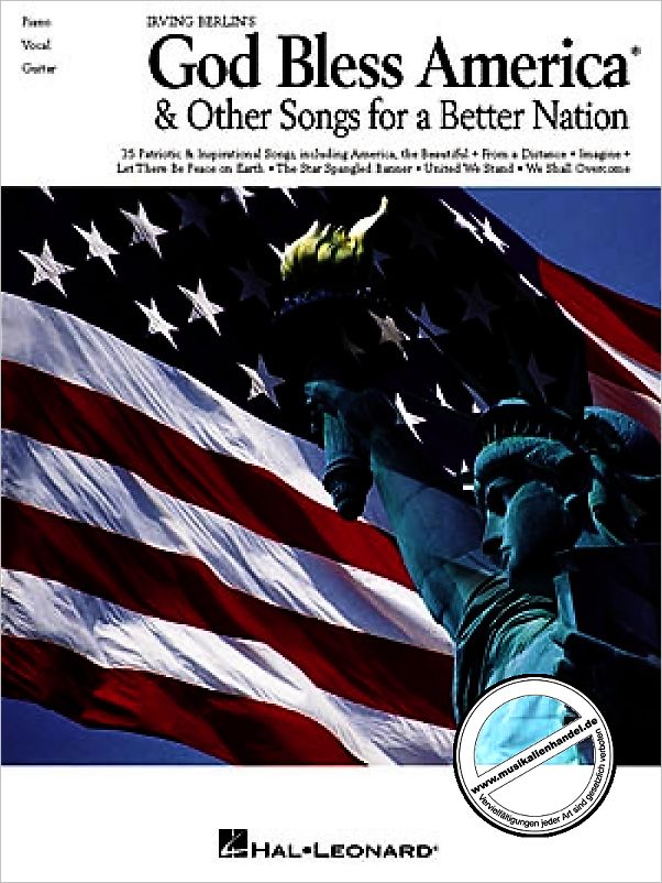 Titelbild für HL 310825 - GOD BLESS AMERICA + OTHER SONGS FOR A BETTER NATION
