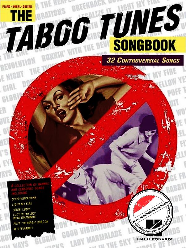 Titelbild für HL 311177 - TABOO TUNES SONGBOOK