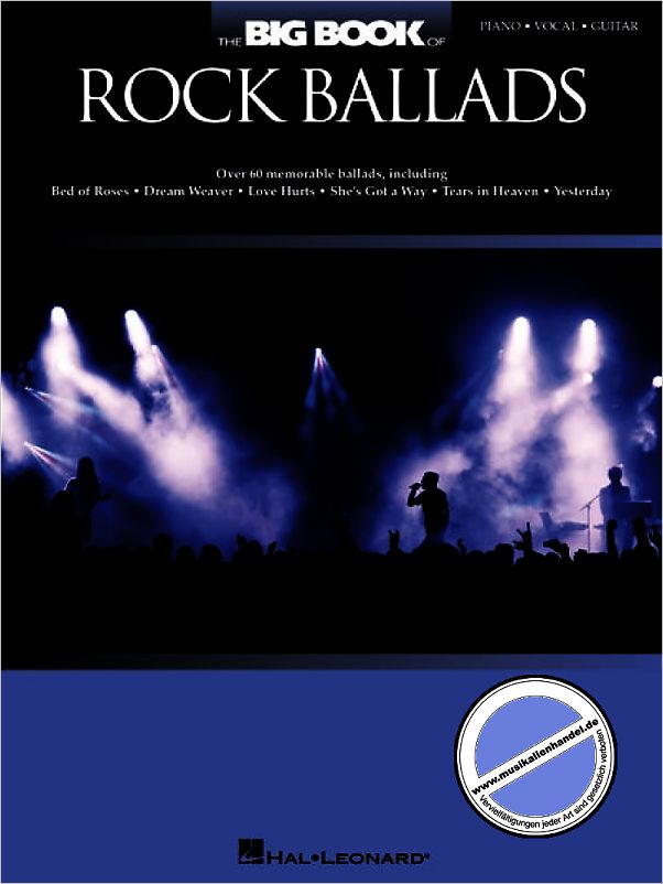 Titelbild für HL 311839 - THE BIG BOOK OF ROCK BALLADS