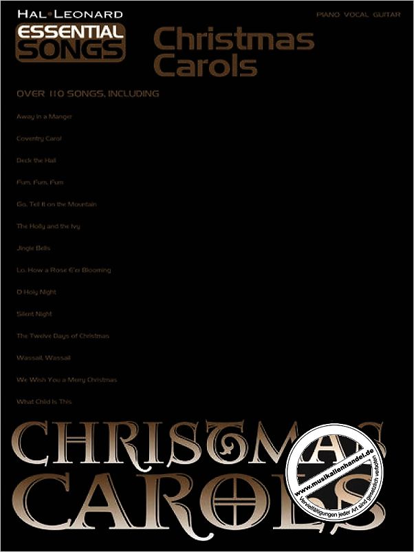 Titelbild für HL 311910 - ESSENTIAL SONGS - CHRISTMAS CAROLS