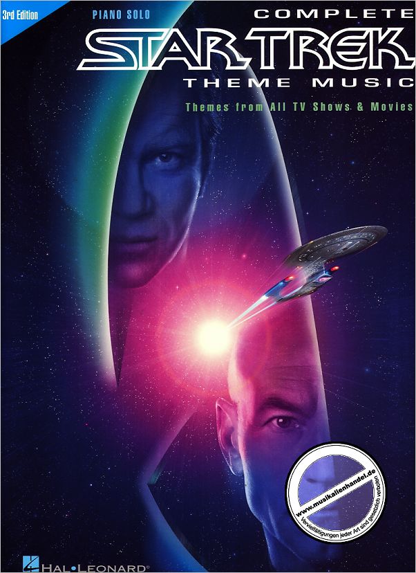 Titelbild für HL 313030 - COMPLETE STAR TREK MUSIC THEME FROM TV AND MOVIE