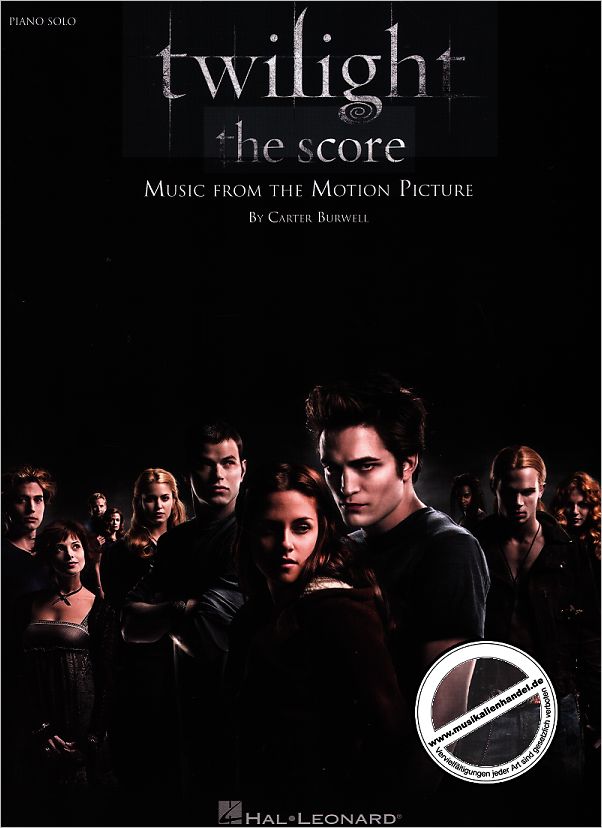 Titelbild für HL 313440 - TWILIGHT - THE SCORE