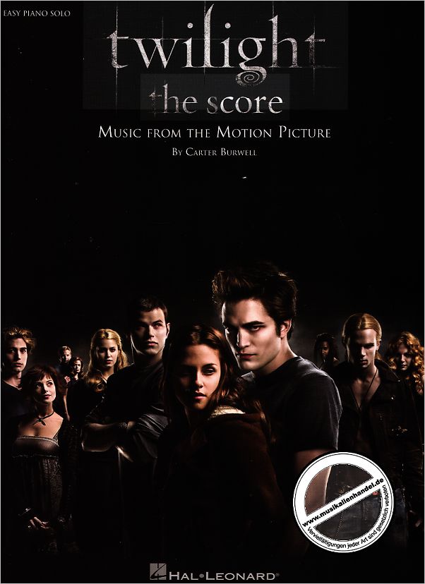 Titelbild für HL 316130 - TWILIGHT - THE SCORE