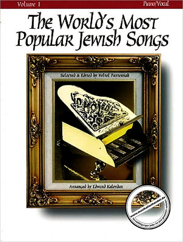 Titelbild für HL 330638 - WORLD'S MOST POPULAR JEWISH SONGS 1