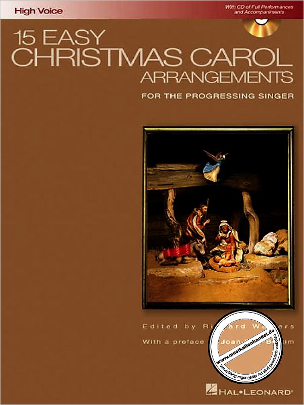 Titelbild für HL 459 - 15 EASY CHRISTMAS CAROL ARRANGEMENTS