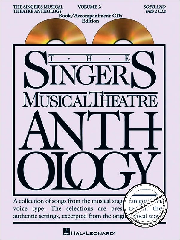 Titelbild für HL 488 - SINGER'S MUSICAL THEATRE ANTHOLOGY 2