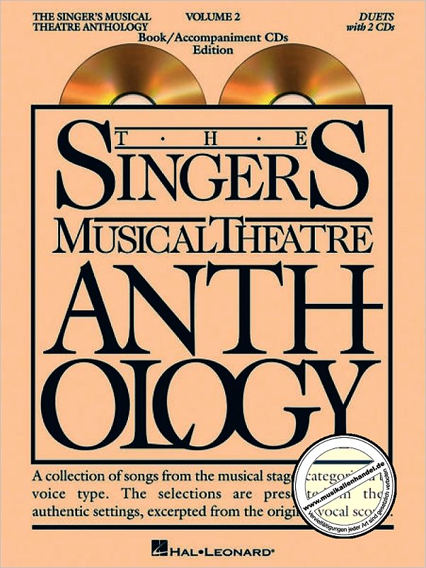 Titelbild für HL 492 - SINGER'S MUSICAL THEATRE ANTHOLOGY 2