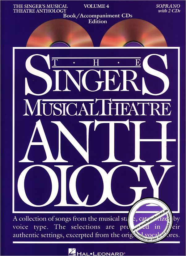Titelbild für HL 497 - SINGER'S MUSICAL THEATRE ANTHOLOGY 4