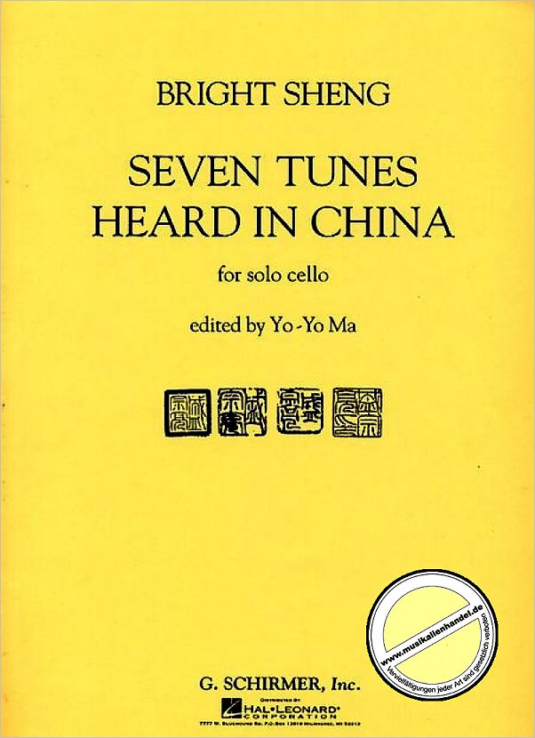 Titelbild für HL 50483429 - 7 TUNES HEARD IN CHINA