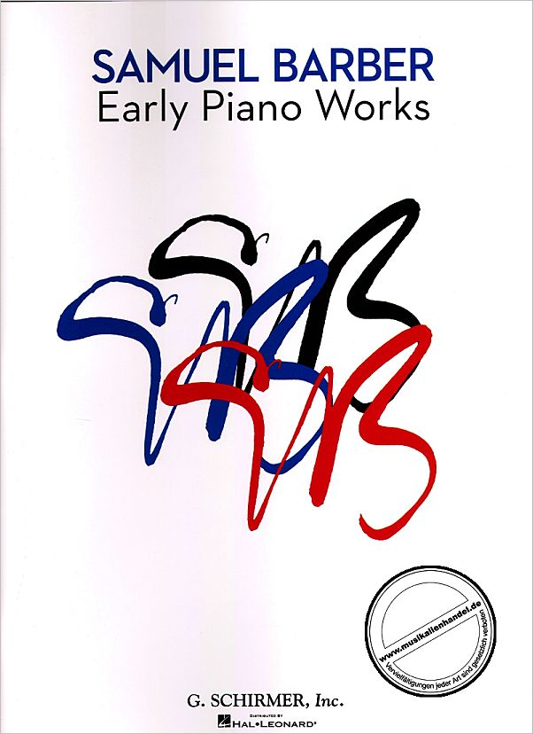 Titelbild für HL 50490042 - EARLY PIANO WORKS