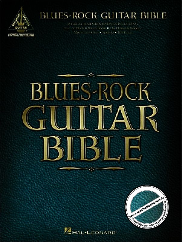 Titelbild für HL 690450 - BLUES ROCK GUITAR BIBLE