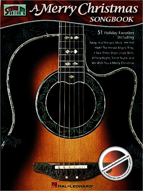 Titelbild für HL 699211 - A MERRY CHRISTMAS SONGBOOK