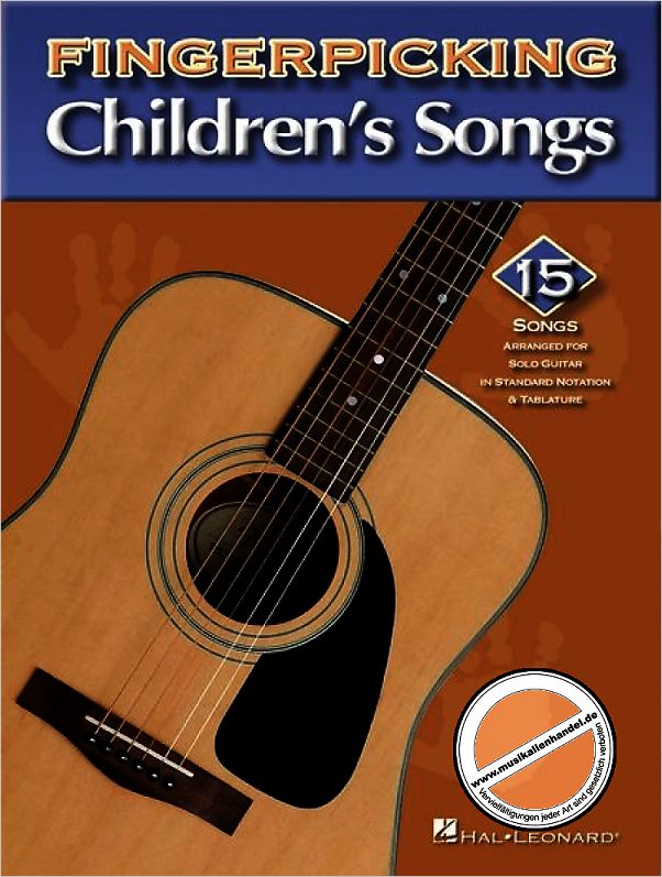 Titelbild für HL 699712 - FINGERPICKING CHILDREN'S SONGS