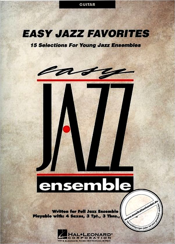 Titelbild für HL 7010297 - EASY JAZZ FAVORITES