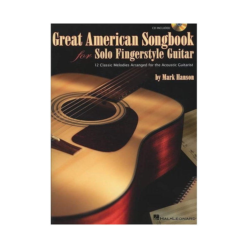 Titelbild für HL 701296 - GREAT AMERICAN SONGBOOK FOR SOLO FINGERSTYLE GUITAR