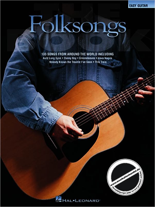 Titelbild für HL 702180 - FOLKSONGS EASY GUITAR