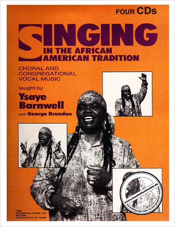 Titelbild für HL 740112 - SINGING IN THE AFRICAN AMERICAN TRADITION