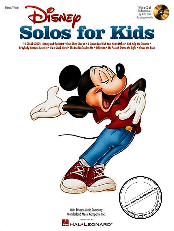 Titelbild für HL 740197 - DISNEY SOLOS FOR KIDS