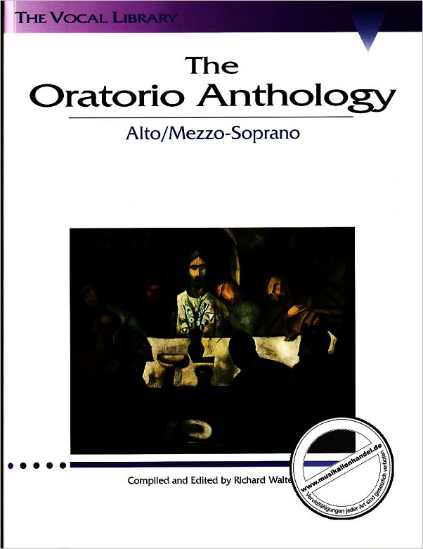 Titelbild für HL 747059 - THE ORATORIO ANTHOLOGY