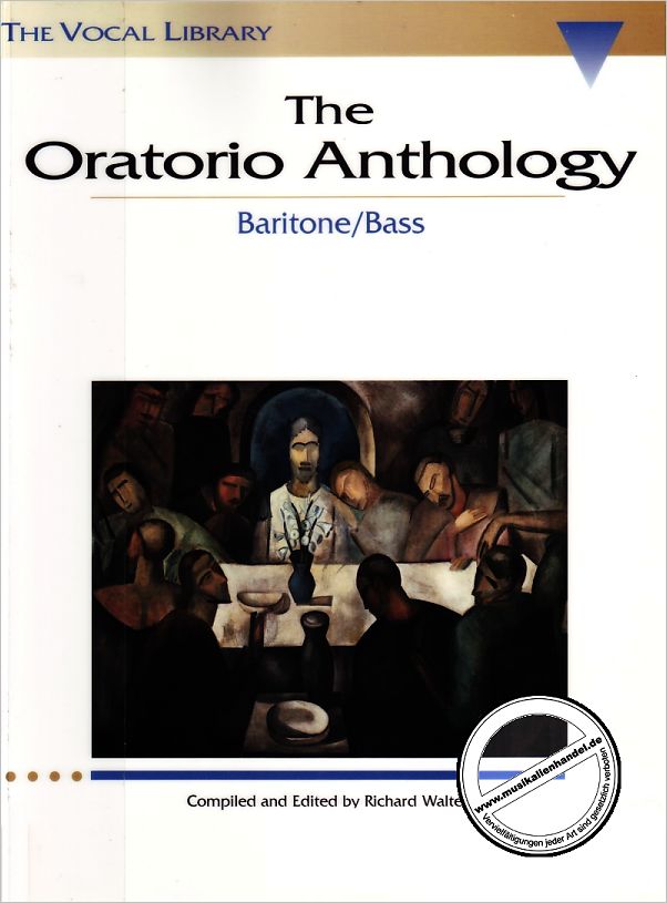 Titelbild für HL 747061 - ORATORIO ANTHOLOGY BARITONE/BASS