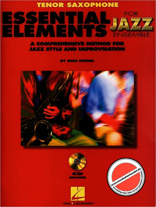 Titelbild für HL 841348 - ESSENTIAL ELEMENTS FOR JAZZ ENSEMBLE