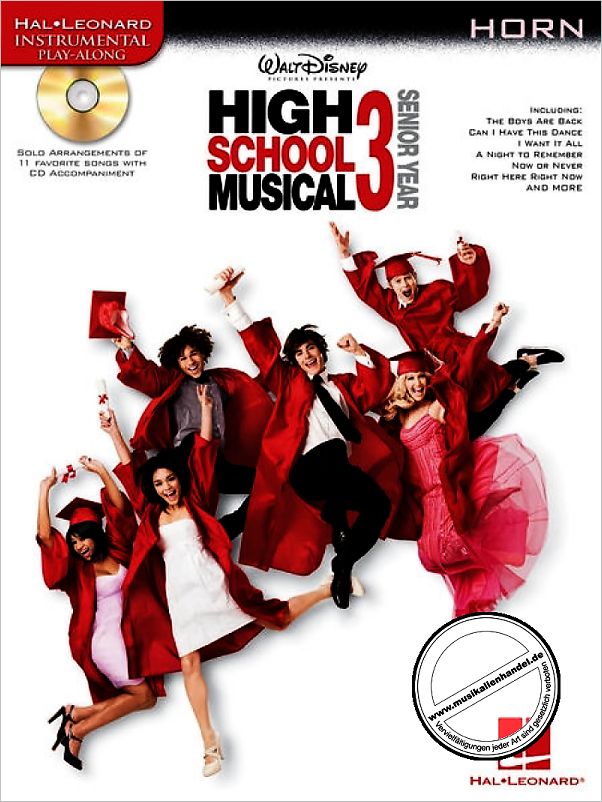 Titelbild für HL 842378 - HIGH SCHOOL MUSICAL 3