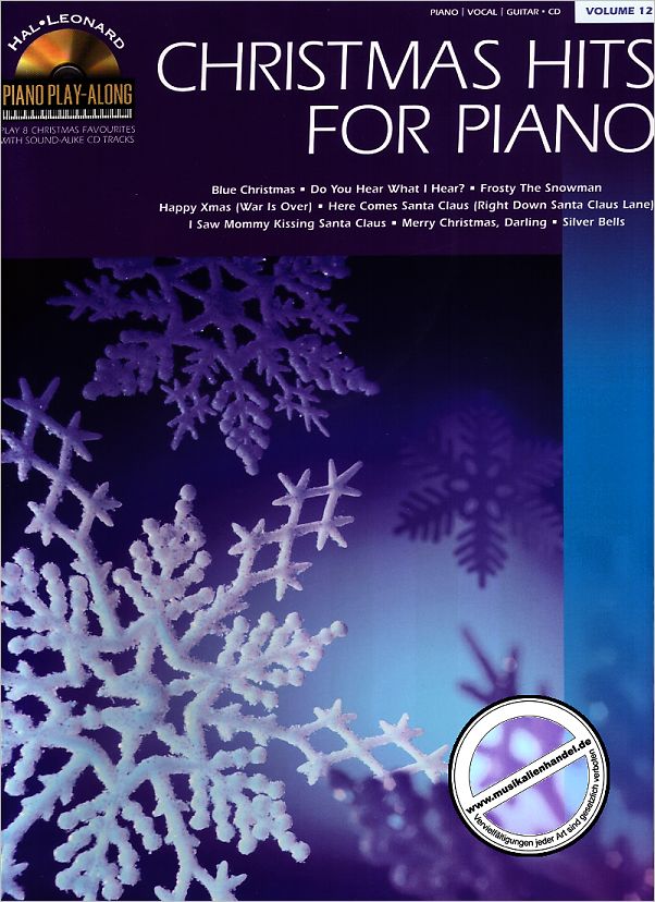 Titelbild für HL 90003243 - CHRISTMAS HITS FOR PIANO