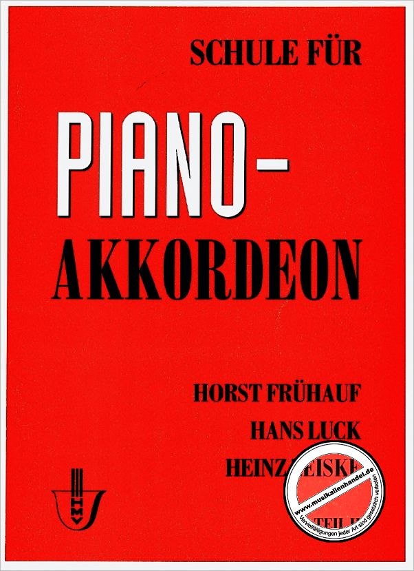 Titelbild für HMV 1414B - SCHULE FUER PIANO AKKORDEON 2