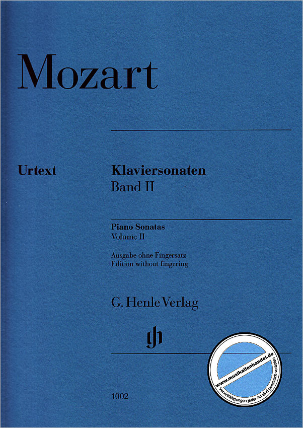 Titelbild für HN 1002 - SONATEN 2
