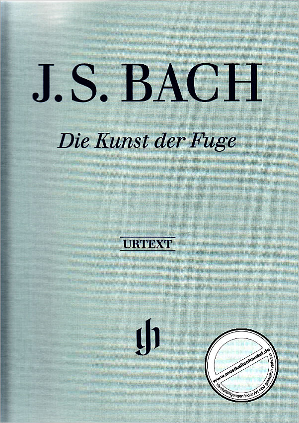 Titelbild für HN 11 - Kunst der Fuge BWV 1080