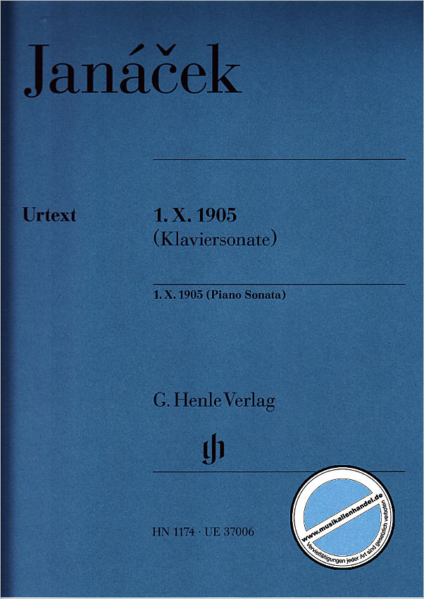 Titelbild für HN 1174 - 1 x 1905 (Sonate)
