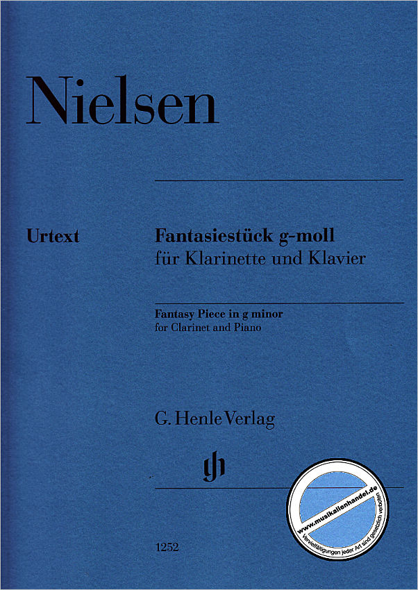 Titelbild für HN 1252 - FANTASIESTUECK G-MOLL