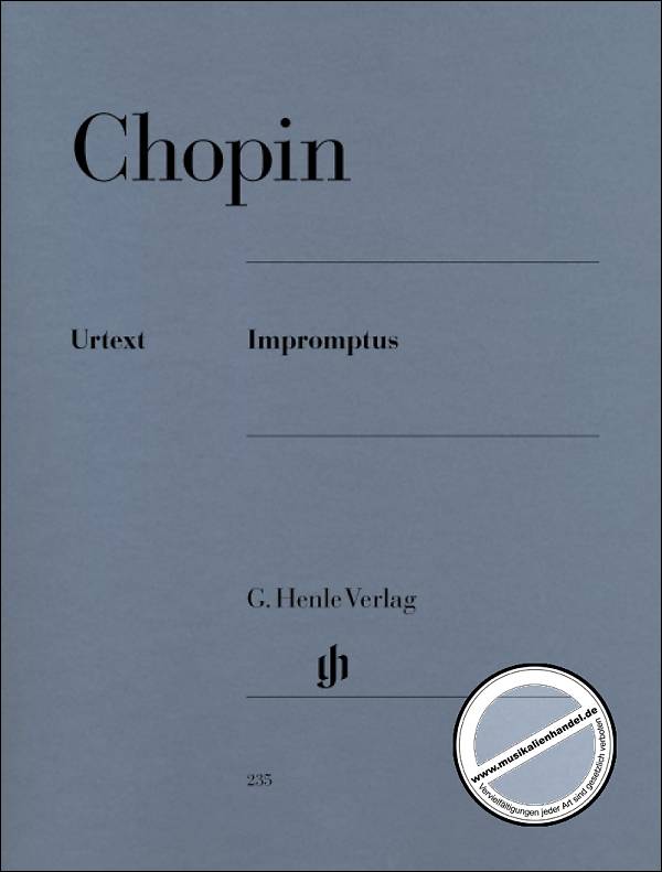 Titelbild für HN 235 - IMPROMPTUS
